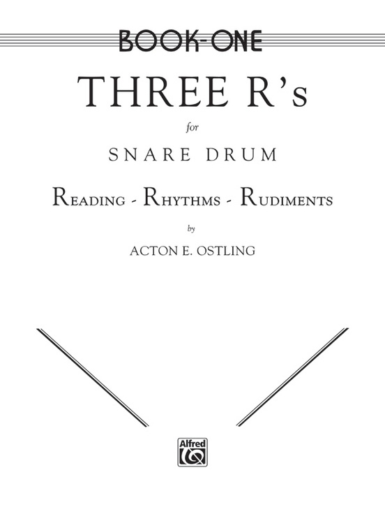 Three R's for Snare Drum, Book One