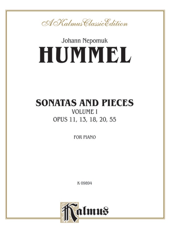 Sonatas and Pieces, Volume I