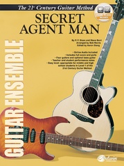 Belwin's 21st Century Guitar Ensemble Series: Secret Agent Man