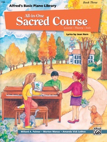 Alfred's Basic All-in-One Sacred Course, Book 3