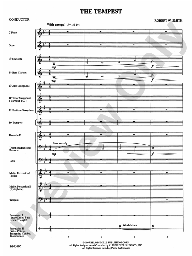 The Tempest: Score