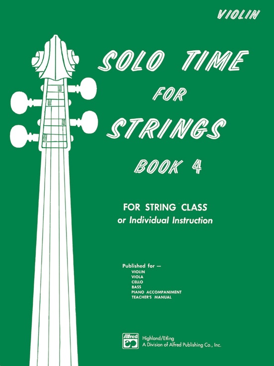 Solo Time for Strings, Book 4