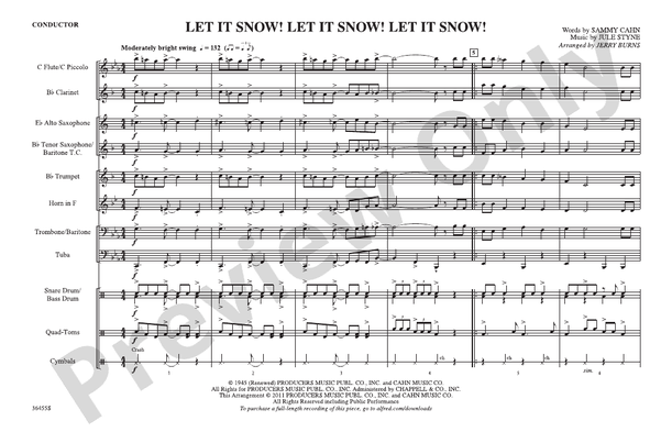 Let It Snow! Let It Snow! Let It Snow!