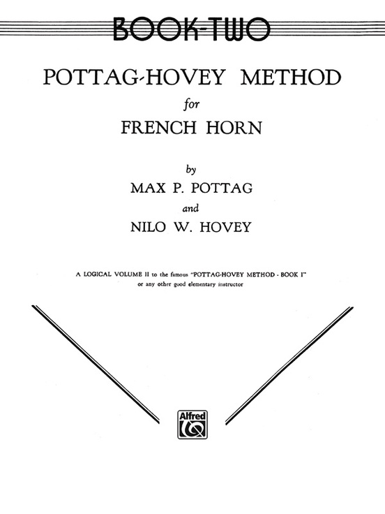Pottag-Hovey Method for French Horn, Book II