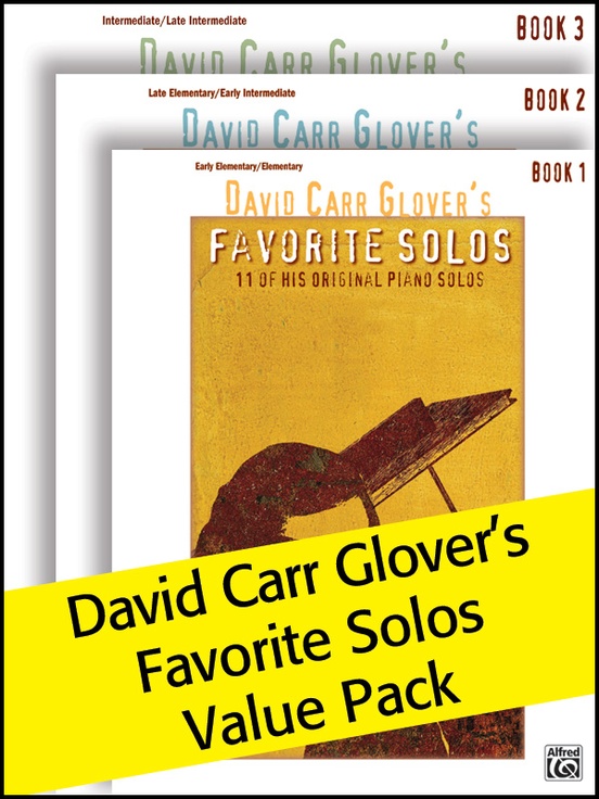 David Carr Glover's Favorite Solos 1-3 (Value Pack)