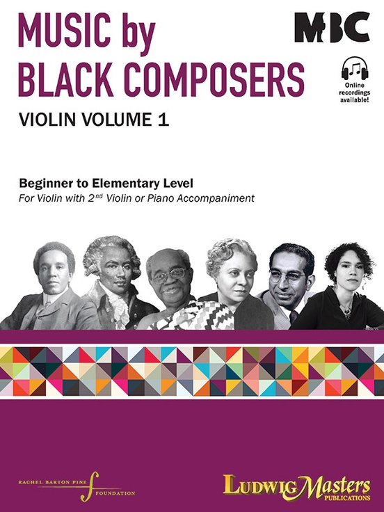Music of Black Composers for Violin and Piano or Second Violin