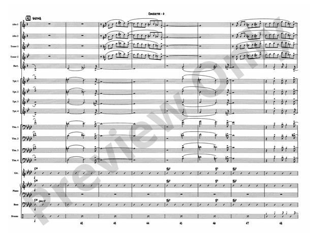 Caravan: Jazz Ensemble Dirigent ScoreCaravan: Jazz Ensemble Dirigent Score  