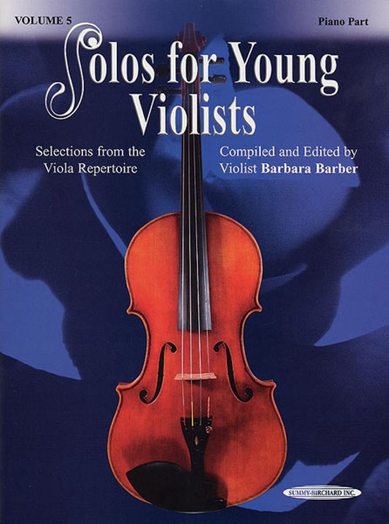 Solos for Young Violists Viola Part and Piano Acc., Volume 5