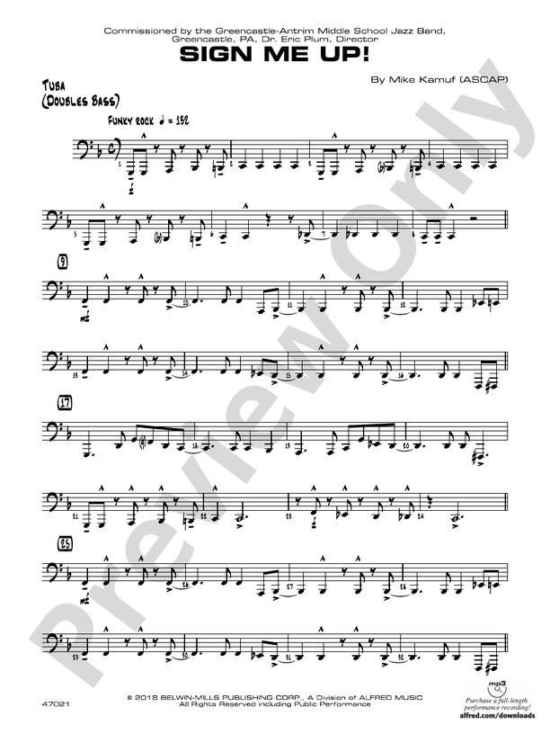 Sign Me Up!: Tuba