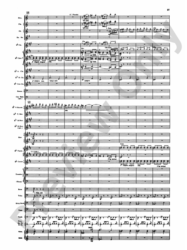 Armenian Dances, Part I: Concert Band Conductor Score & Parts