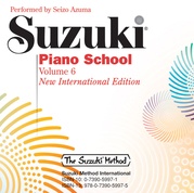 Suzuki Piano School New International Edition CD, Volume 6