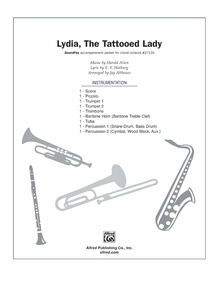 Lydia, the Tattooed Lady: 1st B-flat Trumpet