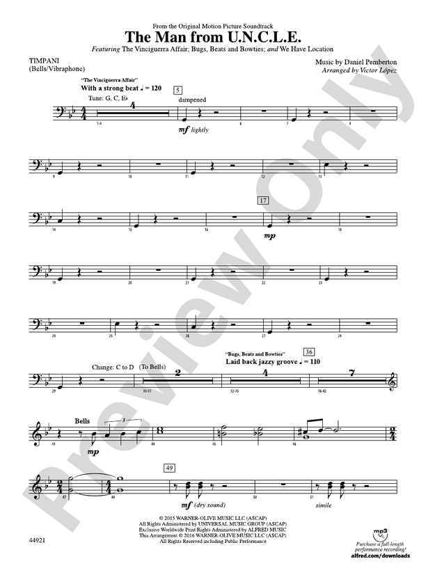 The Man from U.N.C.L.E. (from the Original Motion Picture Soundtrack