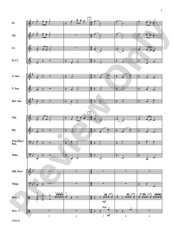 Flourish for Winds and Percussion