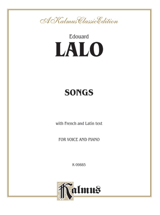 Songs for Voice and Piano