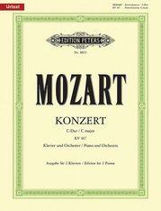 Piano Concerto No. 21 in C K467 (Edition for 2 Pianos)