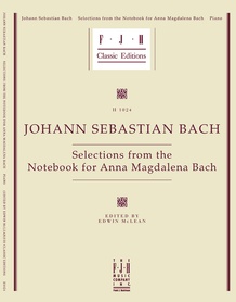 Selections from the Notebook for Anna Magdalena Bach: Keyboard