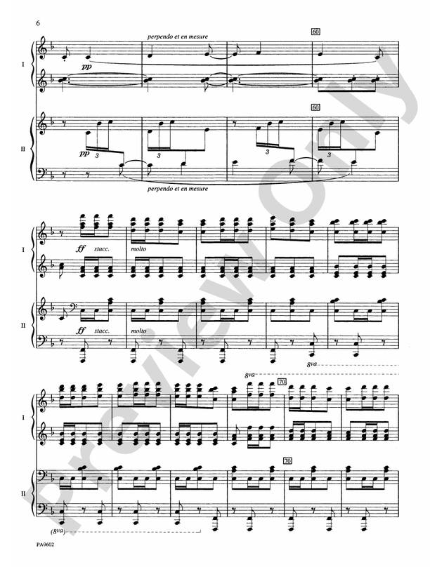 España Rhapsody: Concert Transcription for Two Pianos