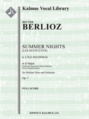 Summer Nights, Op. 7 (Les nuits d'ete): 6. L'isle Inconnue (transposed in D)