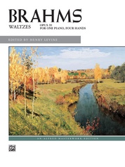 Brahms: Waltzes, Opus 39 - Piano Duet (1 Piano, 4 Hands)
