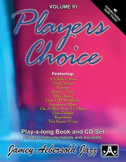 Jamey Aebersold Jazz, Volume 91: Players Choice