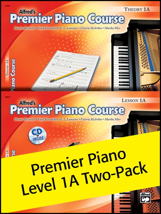 Premier Piano Course, Lesson & Theory 1A (Value Pack)