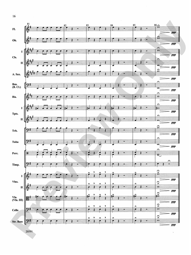 New World Symphony (Fourth Movement): Full Orchestra Conductor