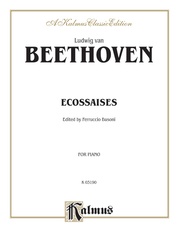 Beethoven: Ecossaises (Ed. Feruccio Busoni)