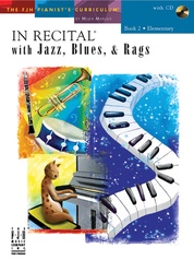 In Recital® with Jazz, Blues & Rags, Book 2