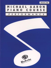 Michael Aaron Piano Course: Performance, Grade 1
