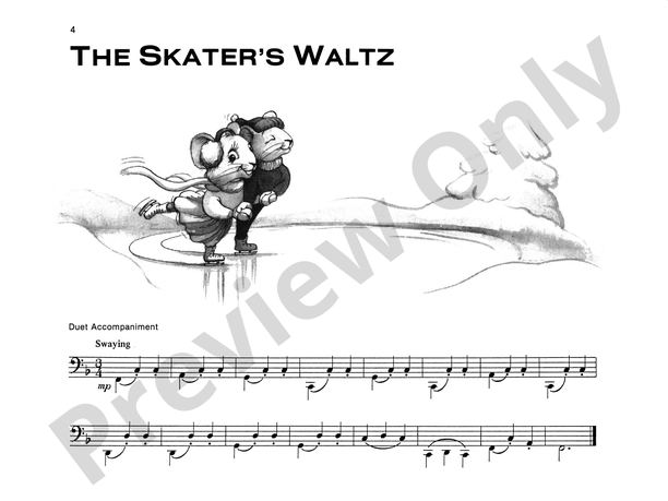 The Skater's Waltz - Piano Solo (with Optional Duet Accompaniments)