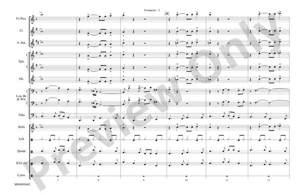 Movin On Up Theme From The Jeffersons Score Marching Band Score Digital Sheet Music 3323