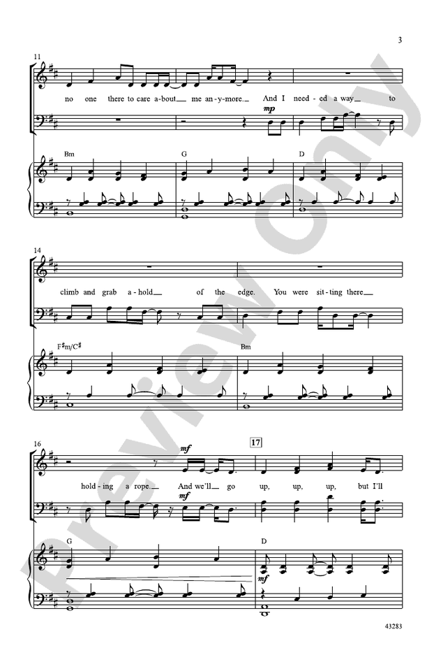 Clouds (SATB) SATB Choral Octavo Zach Sobiech Digital Sheet Music