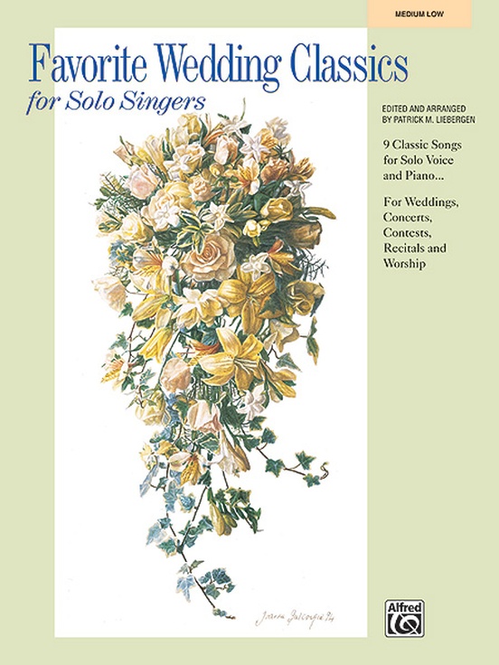Favorite Wedding Classics for Solo Singers