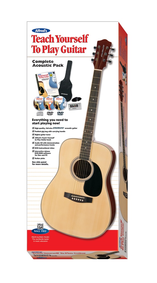 Alfred's Teach Yourself to Play Guitar, Complete Acoustic Pack