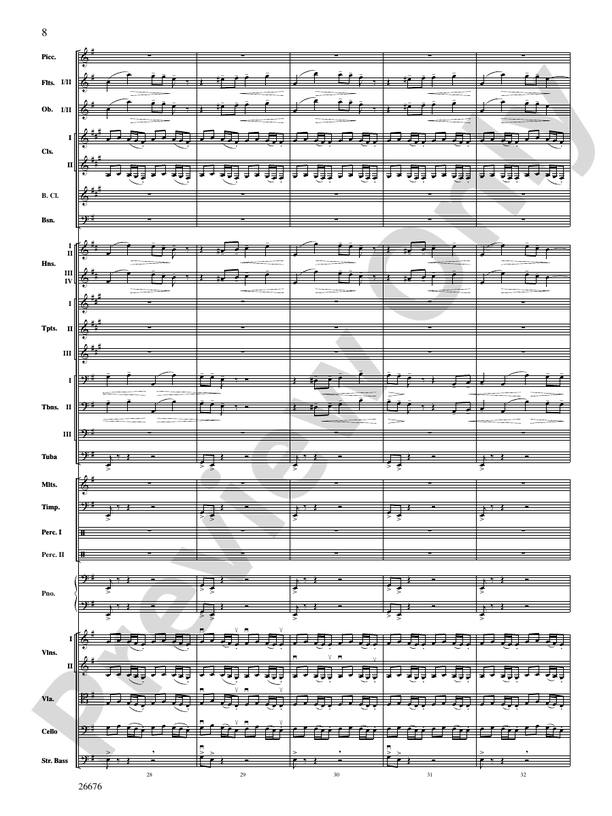 Suite from the Star Wars Epic -- Part I: Full Orchestra Conductor