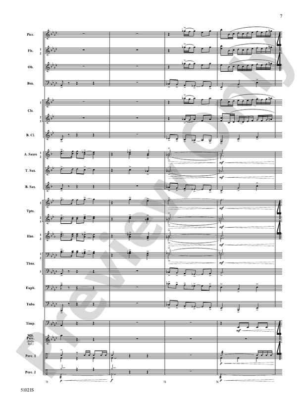 Skyward Spirits Concert Band Conductor Score And Parts Jarod Hall Digital Sheet Music Download 