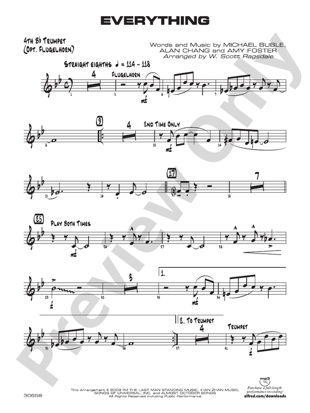 It's Been a Long, Long Time Sheet music for Trumpet in b-flat (Solo)