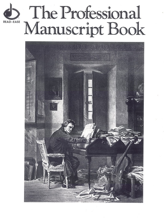 12 Stave Professional Manuscript Book (Size: 9" x 12")