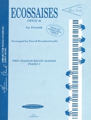 Ecossaises, Opus 41 - Piano Quartet (2 Pianos, 8 Hands)