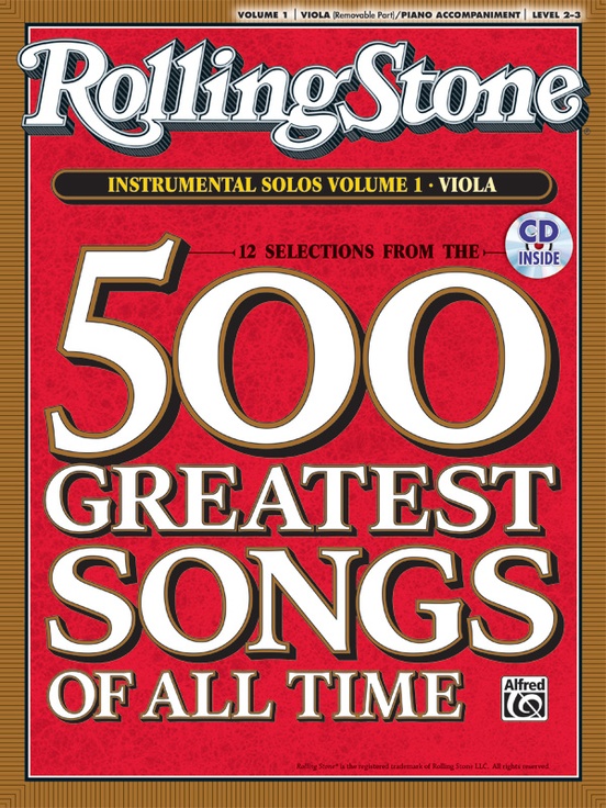 Selections from Rolling Stone Magazine's 500 Greatest Songs of All Time: Instrumental Solos for Strings, Volume 1