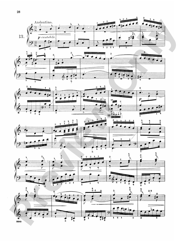 Bach Three Part Inventions Ed Mason 13 Three Part Invention Part Bach three part inventions ed mason 13 three part invention part