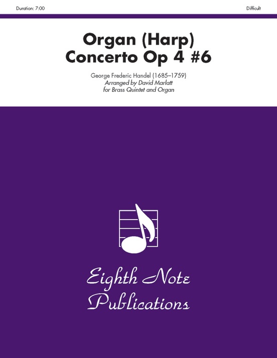 Organ (Harp) Concerto, Op 4 #6