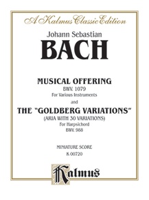 The Musical Offering and The "Goldberg Variations"