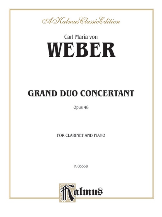 Grand Duo Concertant, Opus 48
