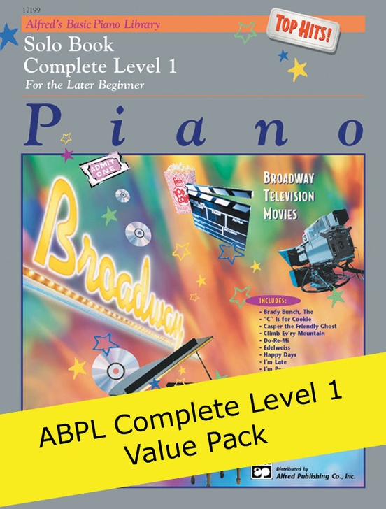 Alfred's Basic Piano Course Complete Level 1 (Value Pack): | Alfred Music