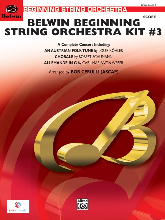 Belwin Beginning String Orchestra Kit #3: Score