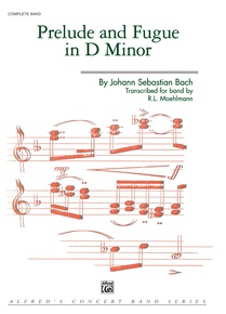 Prelude and Fugue in D minor: 1st B-flat Cornet: 1st B-flat Cornet Part ...