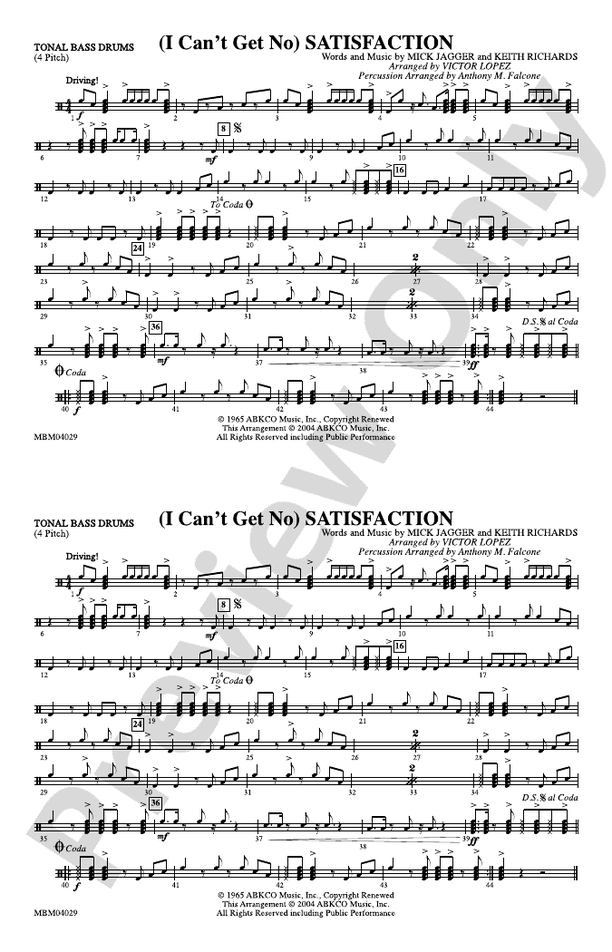 I Cant Get No Satisfaction