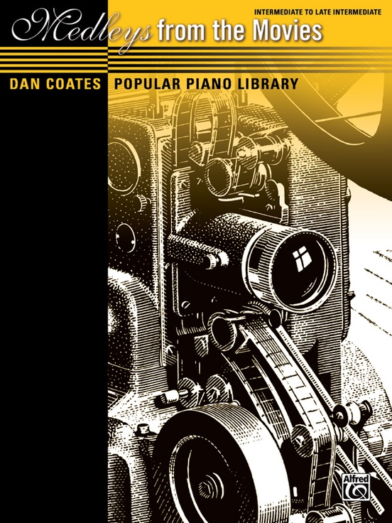 Dan Coates Popular Piano Library: Medleys from the Movies
